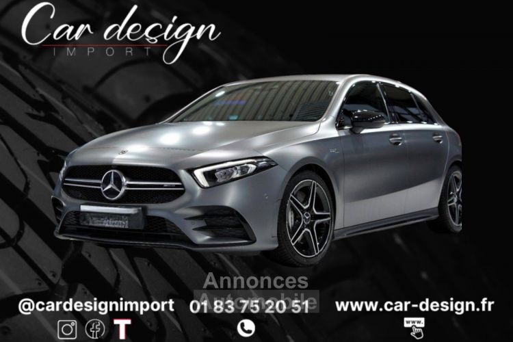 Mercedes Classe A 35 AMG 4MATIC GRIS MAT DESIGNO BURMESTER NIGHT PACK - <small></small> 38.900 € <small>TTC</small> - #9