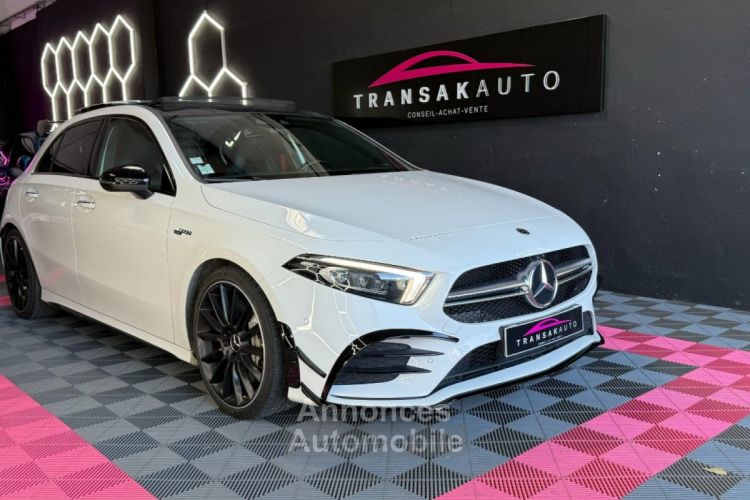 Mercedes Classe A 35 AMG Pack Aero 306 ch 4Matic 7G-DCT Toit ouvrant Suivi Origine FR - <small></small> 39.990 € <small>TTC</small> - #1