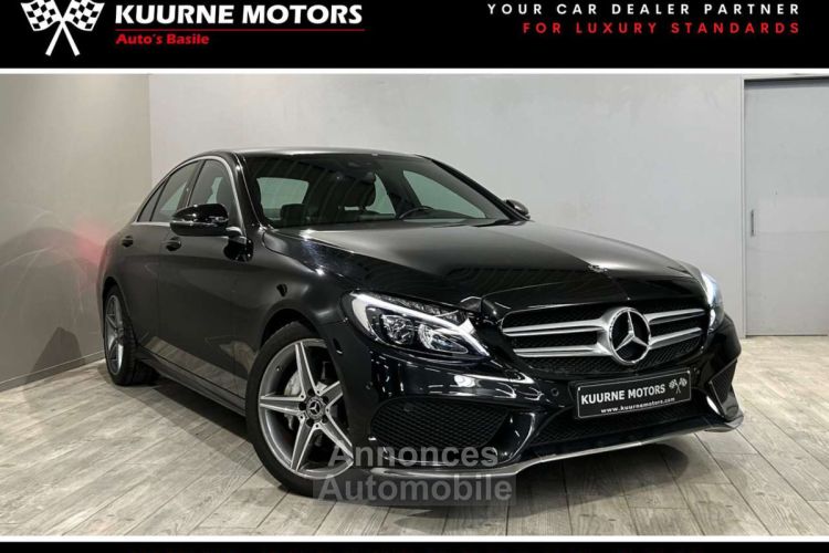 Mercedes Classe C 180 7G-Tronic AMG Line Leder-Led-VerwZet - <small></small> 22.500 € <small>TTC</small> - #1