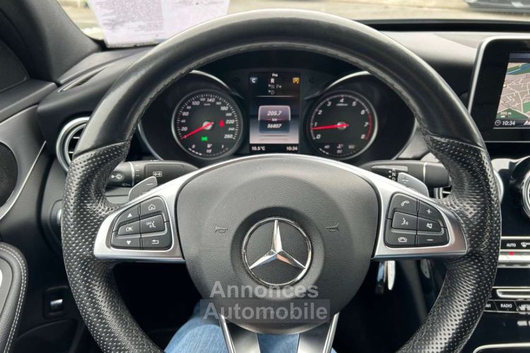 Mercedes Classe C 180 7G-Tronic AMG Line Leder-Led-VerwZet - <small></small> 22.500 € <small>TTC</small> - #7