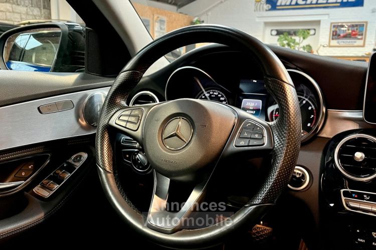 Mercedes Classe C 180 Break GPS, Bluetooth, Audio Burmester Bleu Brillant Historique complet État exceptionnel - <small></small> 21.780 € <small>TTC</small> - #8