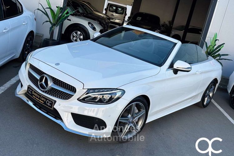 Mercedes Classe C 180 CABRIO PACK AMG BOITE AUTO FEUX LED 1ER PROPRIO - <small></small> 27.990 € <small>TTC</small> - #1