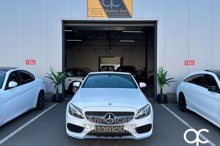 Mercedes Classe C 180 CABRIO PACK AMG BOITE AUTO FEUX LED 1ER PROPRIO - <small></small> 27.990 € <small>TTC</small> - #3