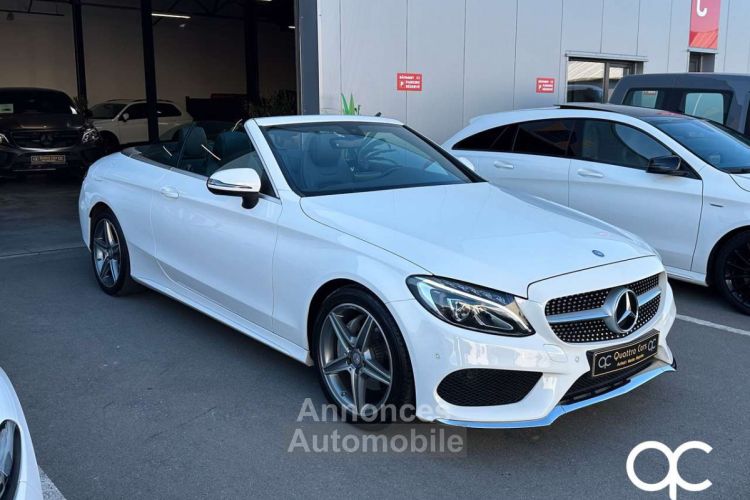 Mercedes Classe C 180 CABRIO PACK AMG BOITE AUTO FEUX LED 1ER PROPRIO - <small></small> 27.990 € <small>TTC</small> - #4