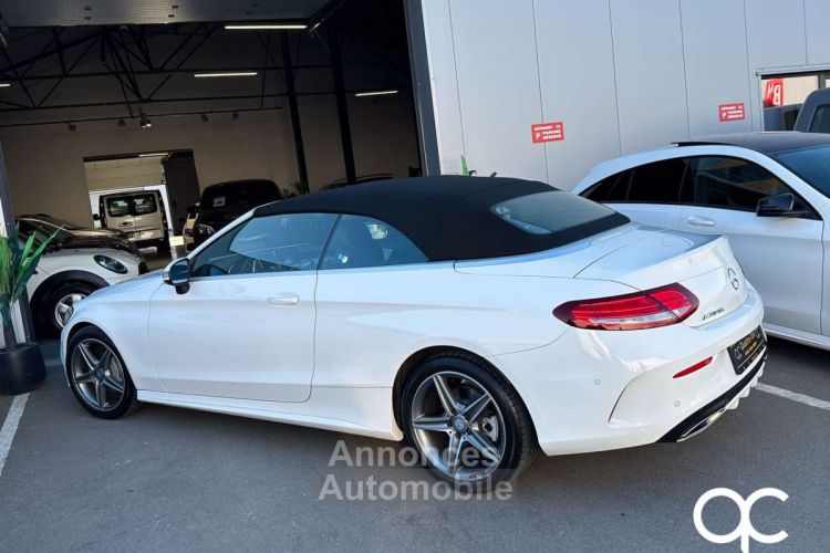 Mercedes Classe C 180 CABRIO PACK AMG BOITE AUTO FEUX LED 1ER PROPRIO - <small></small> 27.990 € <small>TTC</small> - #8