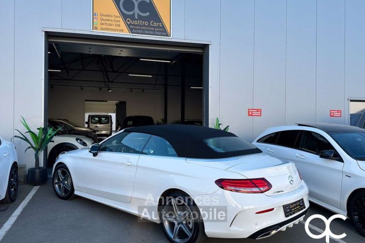 Mercedes Classe C 180 CABRIO PACK AMG BOITE AUTO FEUX LED 1ER PROPRIO - <small></small> 27.990 € <small>TTC</small> - #9