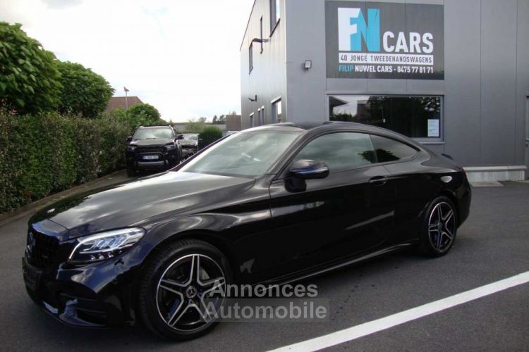 Mercedes Classe C 180 Coupe, benzine, aut, full AMG, 2019, PANODAK,leder - <small></small> 31.900 € <small>TTC</small> - #1