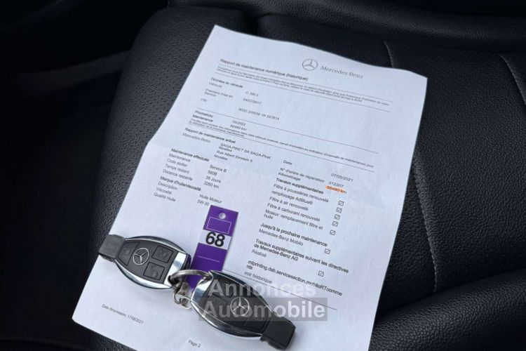 Mercedes Classe C 180 d PACK AMG CUIR-XENON-LED-NAVI-PDC-GARANTIE 12 M - <small></small> 13.890 € <small>TTC</small> - #21