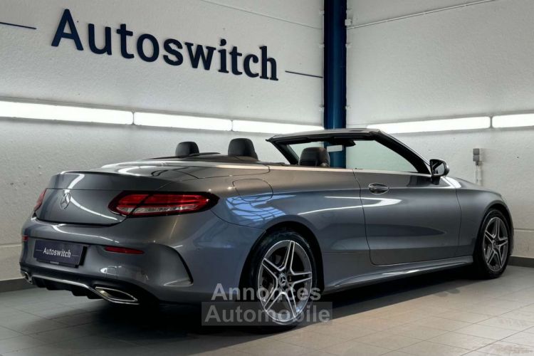 Mercedes Classe C 200 Cabrio AMG pack-ActiveCruise-CarPlay-Command-Cam - <small></small> 33.900 € <small>TTC</small> - #9