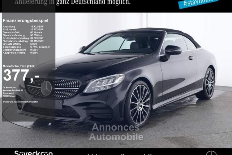 Mercedes Classe C 200 Cabriolet , AMG NIGHT  - <small></small> 47.752 € <small>TTC</small> - #1