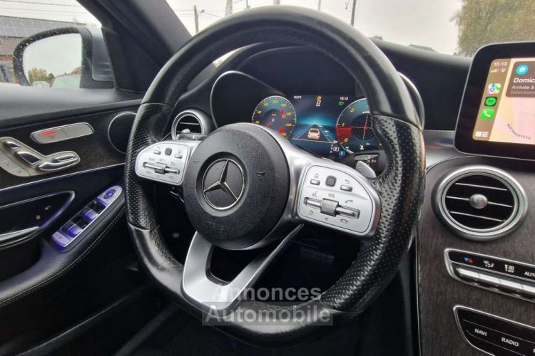 Mercedes Classe C 200 d PACK AMG-COCKPIT-PANO-Bte AUTO-CAM-HIGH LED-6dT - <small></small> 26.990 € <small>TTC</small> - #18