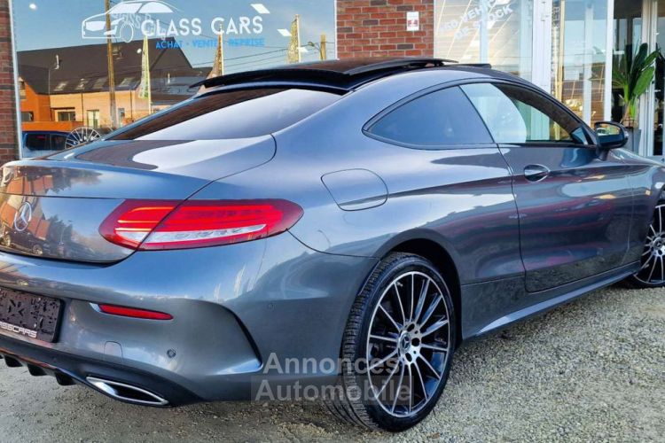 Mercedes Classe C 220 COUPE PACK AMG PANO Bte AUTO FULL LED CAMERA EU6b - <small></small> 22.990 € <small>TTC</small> - #4