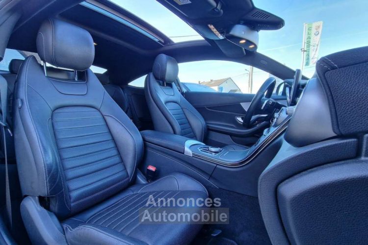 Mercedes Classe C 220 COUPE PACK AMG PANO Bte AUTO FULL LED CAMERA EU6b - <small></small> 22.990 € <small>TTC</small> - #10