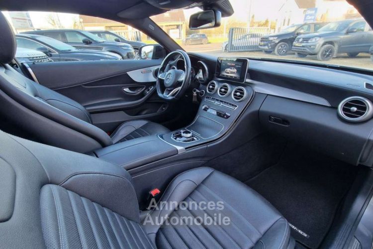 Mercedes Classe C 220 COUPE PACK AMG PANO Bte AUTO FULL LED CAMERA EU6b - <small></small> 23.990 € <small>TTC</small> - #11