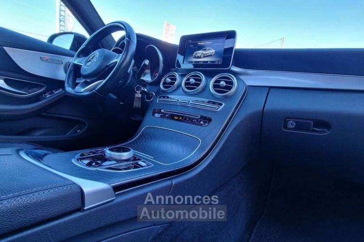 Mercedes Classe C 220 COUPE PACK AMG PANO Bte AUTO FULL LED CAMERA EU6b - <small></small> 23.990 € <small>TTC</small> - #15