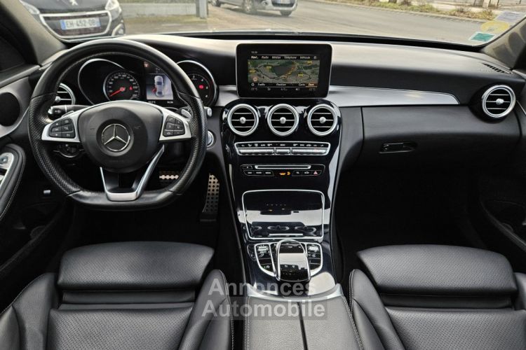 Mercedes Classe C 220 D 170 CV SPORTLINE AMG 9G-TRONIC CAM 360° - <small></small> 26.490 € <small>TTC</small> - #12