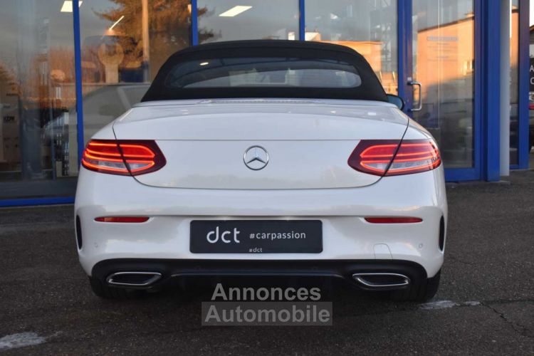 Mercedes Classe C 220 d Cabrio AMG Line Burmester 360° Blind Spot - <small></small> 39.900 € <small>TTC</small> - #7