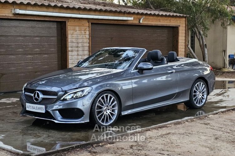 Mercedes Classe C 220 D CABRIOLET 9 GTRONIC SPORTLINE PACK AMG - <small></small> 35.900 € <small>TTC</small> - #1