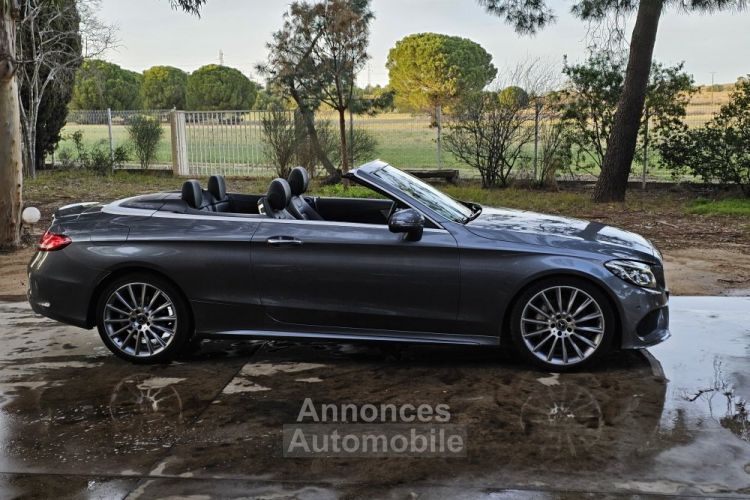 Mercedes Classe C 220 D CABRIOLET 9 GTRONIC SPORTLINE PACK AMG - <small></small> 35.900 € <small>TTC</small> - #5