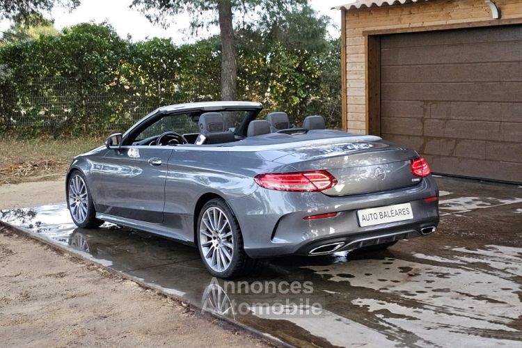 Mercedes Classe C 220 D CABRIOLET 9 GTRONIC SPORTLINE PACK AMG - <small></small> 35.900 € <small>TTC</small> - #8