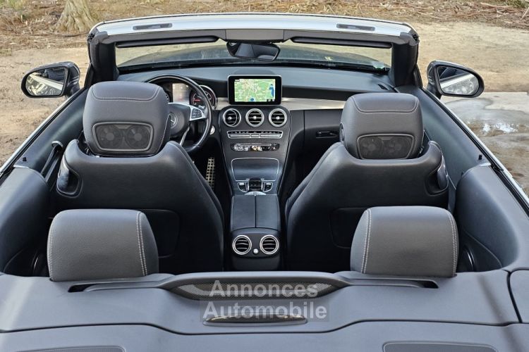 Mercedes Classe C 220 D CABRIOLET 9 GTRONIC SPORTLINE PACK AMG - <small></small> 35.900 € <small>TTC</small> - #9