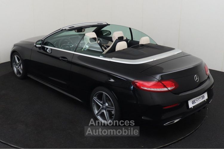 Mercedes Classe C 220 d CABRIOLET AMG LINE 9G-TRONIC - NAVI LEDER BURMESTER - <small></small> 29.495 € <small>TTC</small> - #4