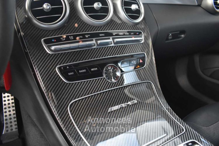 Mercedes Classe C 63 AMG S Burmester Sport exhaust HUD 360° Carbon - <small></small> 55.900 € <small>TTC</small> - #14