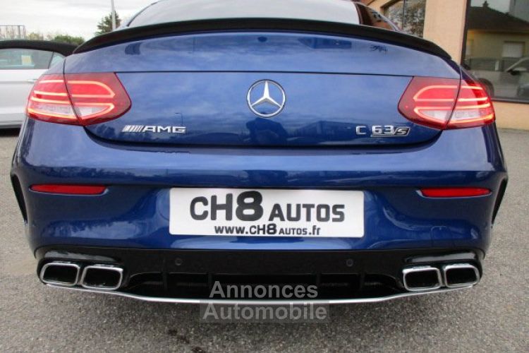 Mercedes Classe C 63 AMG S coupé pack performance V8 510 ch din 30580kms 88900€ - <small></small> 86.900 € <small>TTC</small> - #43