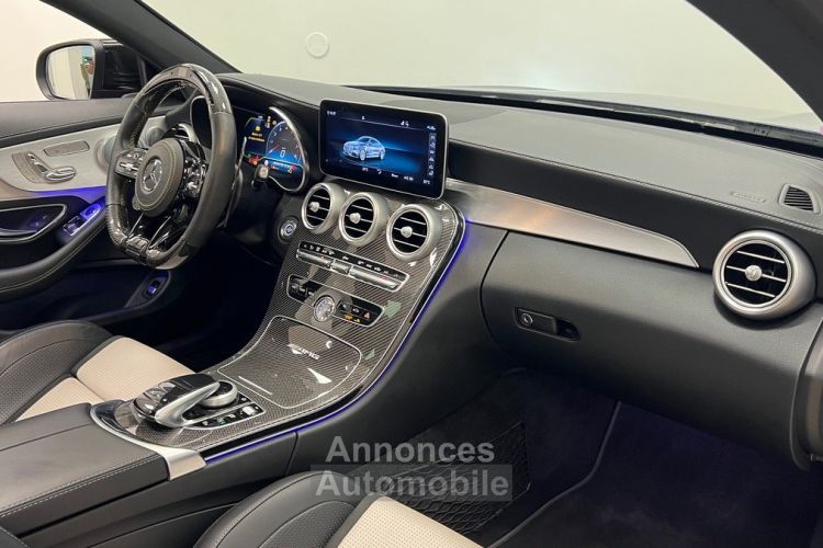 Mercedes Classe C 63 AMG 4.0 510 ch Française Recaro / Burmester 360° TO Échap Perf - <small></small> 77.990 € <small>TTC</small> - #9