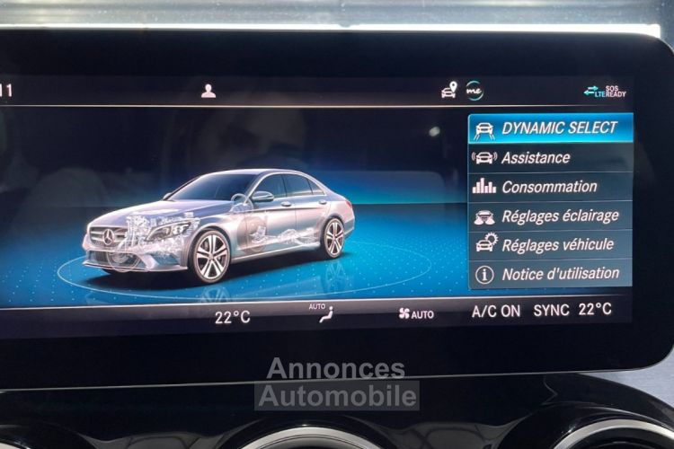 Mercedes Classe C Berline Phase 2 AMG Line 122 ch 180d 9G-Tronic Toit ouvrant Camera Virtual Cockpit - <small></small> 23.990 € <small>TTC</small> - #21