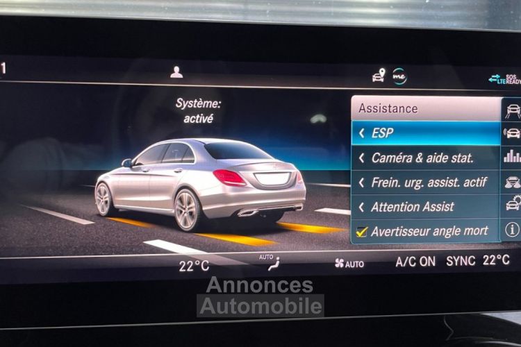 Mercedes Classe C Berline Phase 2 AMG Line 122 ch 180d 9G-Tronic Toit ouvrant Camera Virtual Cockpit - <small></small> 23.990 € <small>TTC</small> - #23