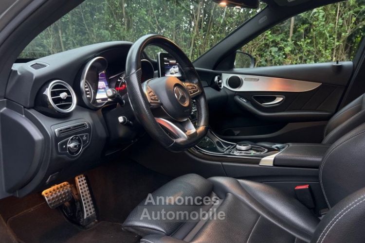 Mercedes Classe C BREAK 200 D 2.2 SPORTLINE PACK AMG 7G-TRONIC PLUS 09/2016 - <small></small> 15.490 € <small>TTC</small> - #9