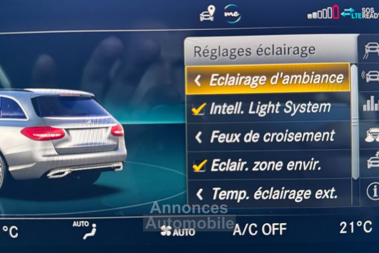 Mercedes Classe C BREAK AMG Line 194 ch 220d 9G-Tronic Sièges électriques chauffants Camera Virtual Cockpit - <small></small> 34.990 € <small>TTC</small> - #18