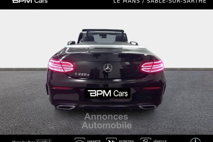 Mercedes Classe C Cabriolet 220 d 194ch AMG Line 9G-Tronic - <small></small> 39.890 € <small>TTC</small> - #4