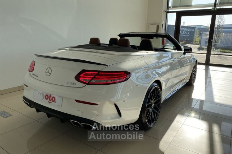 Mercedes Classe C CABRIOLET 63 AMG S 510CH EDITION 1 SPEEDSHIFT MCT - <small></small> 63.800 € <small>TTC</small> - #16