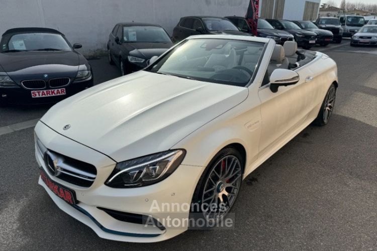 Mercedes Classe C CABRIOLET 63 AMG S 510CH SPEEDSHIFT MCT 2018 - <small></small> 99.900 € <small>TTC</small> - #1