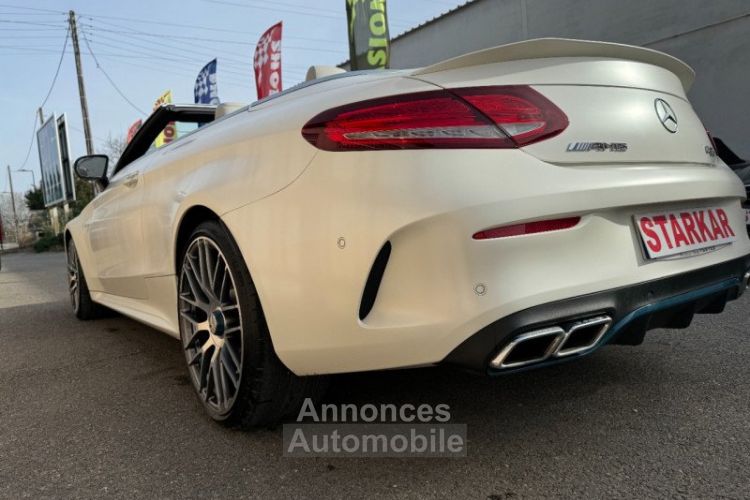 Mercedes Classe C CABRIOLET 63 AMG S 510CH SPEEDSHIFT MCT 2018 - <small></small> 99.900 € <small>TTC</small> - #9