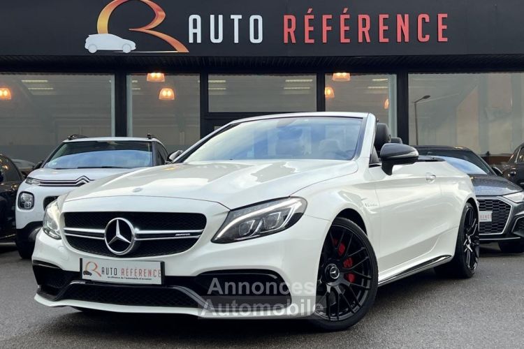 Mercedes Classe C Cabriolet 63 S AMG V8 BITURBO 510 CH SPEEDSHIFT ECHAPPEMENT SPORT / SIEGES MEMOIRE CHAUFF C63 63S - <small></small> 64.990 € <small>TTC</small> - #1