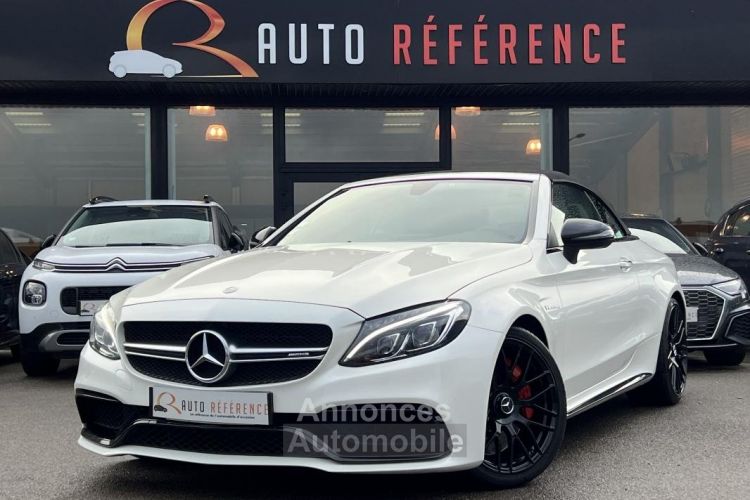 Mercedes Classe C Cabriolet 63 S AMG V8 BITURBO 510 CH SPEEDSHIFT ECHAPPEMENT SPORT / SIEGES MEMOIRE CHAUFF C63 63S - <small></small> 64.990 € <small>TTC</small> - #2