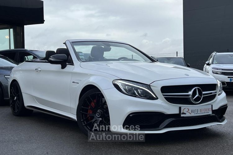 Mercedes Classe C Cabriolet 63 S AMG V8 BITURBO 510 CH SPEEDSHIFT ECHAPPEMENT SPORT / SIEGES MEMOIRE CHAUFF C63 63S - <small></small> 64.990 € <small>TTC</small> - #3