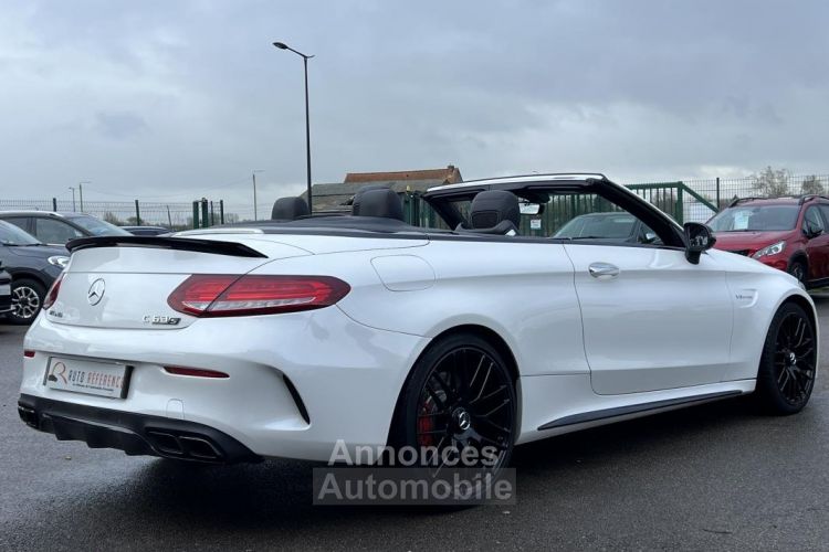 Mercedes Classe C Cabriolet 63 S AMG V8 BITURBO 510 CH SPEEDSHIFT ECHAPPEMENT SPORT / SIEGES MEMOIRE CHAUFF C63 63S - <small></small> 64.990 € <small>TTC</small> - #4