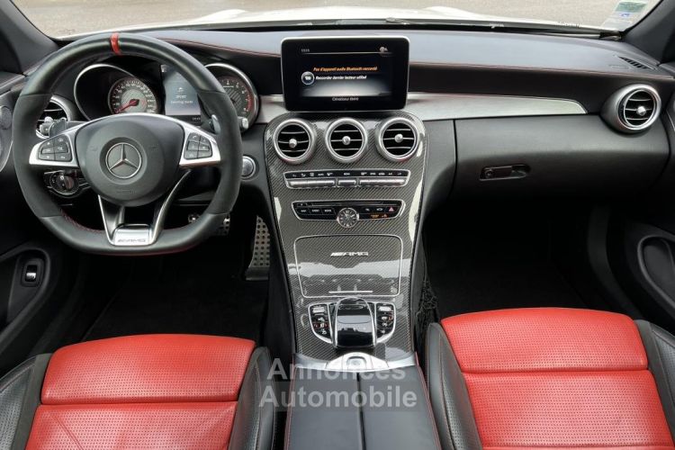 Mercedes Classe C Cabriolet 63 S AMG V8 BITURBO 510 CH SPEEDSHIFT ECHAPPEMENT SPORT / SIEGES MEMOIRE CHAUFF C63 63S - <small></small> 64.990 € <small>TTC</small> - #8