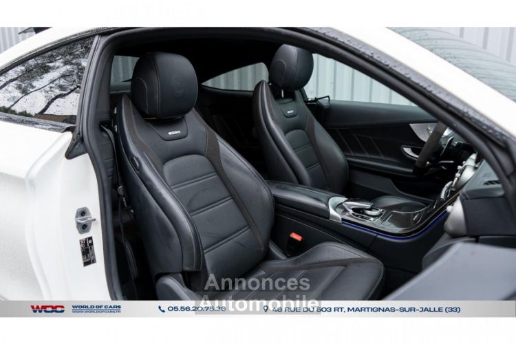 Mercedes Classe C Coupe Sport Coupé 63 S / Francaise / origine / Suivie / !! TRES PROPRE !! - <small></small> 78.990 € <small>TTC</small> - #9