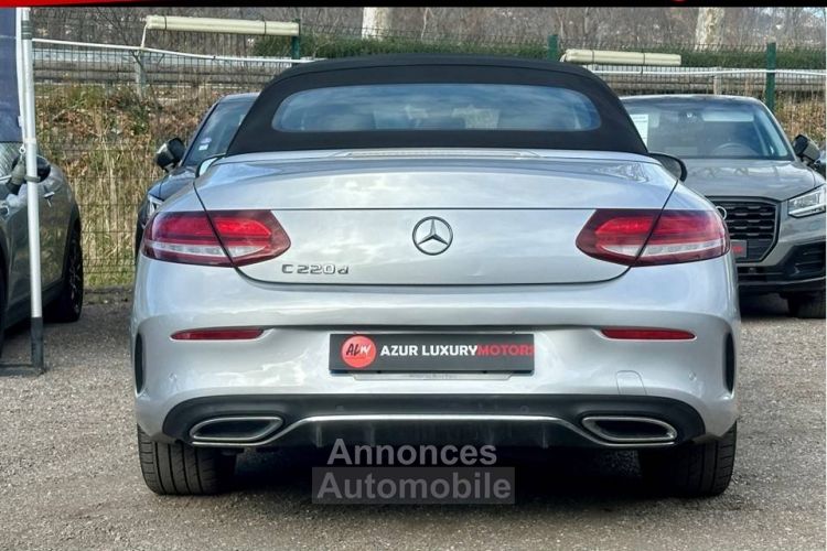 Mercedes Classe C IV (2) CABRIOLET 220 D AMG LINE 194 CV  - <small></small> 34.990 € <small>TTC</small> - #7