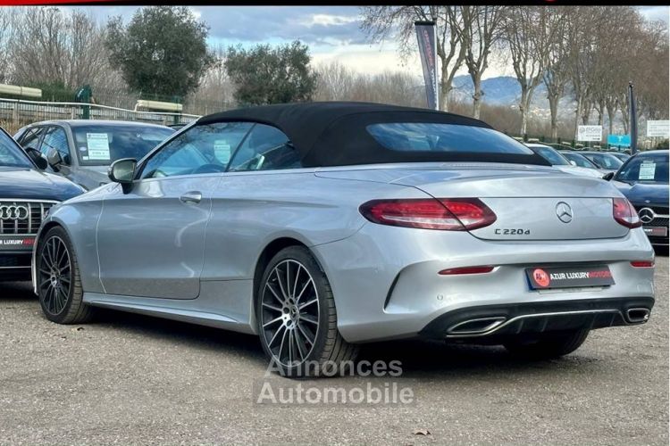 Mercedes Classe C IV (2) CABRIOLET 220 D AMG LINE 194 CV  - <small></small> 34.990 € <small>TTC</small> - #8