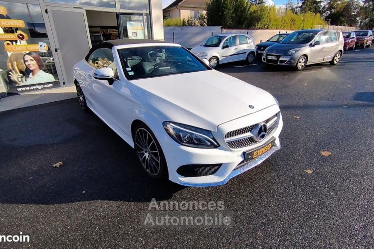 Mercedes Classe C Mercedes CABRIOLET 2.2 220 D 170 ch AMG LINE 4MATIC 9G-TRONIC BVA - <small></small> 31.989 € <small>TTC</small> - #2