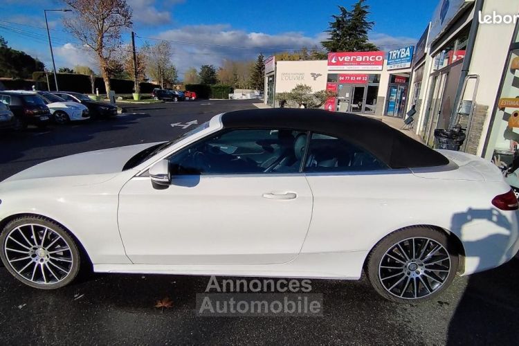 Mercedes Classe C Mercedes CABRIOLET 2.2 220 D 170 ch AMG LINE 4MATIC 9G-TRONIC BVA - <small></small> 31.989 € <small>TTC</small> - #4