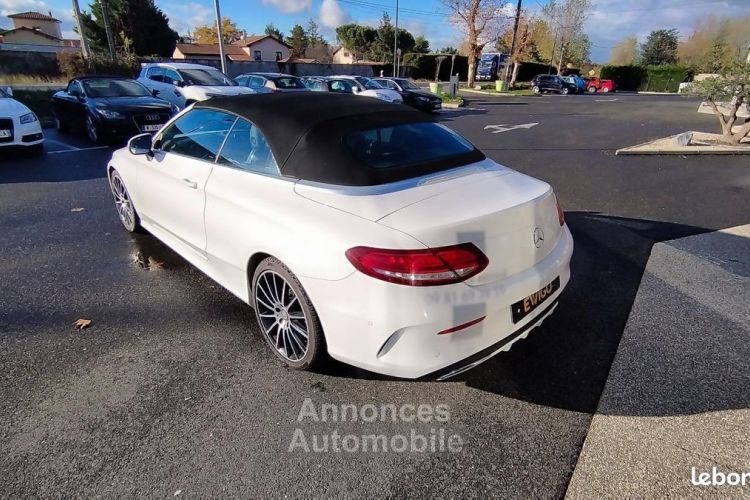 Mercedes Classe C Mercedes CABRIOLET 2.2 220 D 170 ch AMG LINE 4MATIC 9G-TRONIC BVA - <small></small> 31.989 € <small>TTC</small> - #5