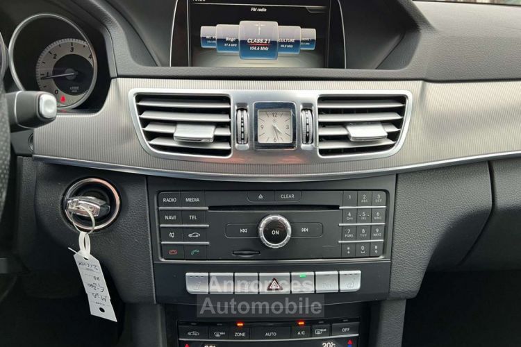 Mercedes Classe E 200 BlueTEC EXPORT-MARCHAND Avantgarde NETTO:€7.430 - <small></small> 8.990 € <small>TTC</small> - #15