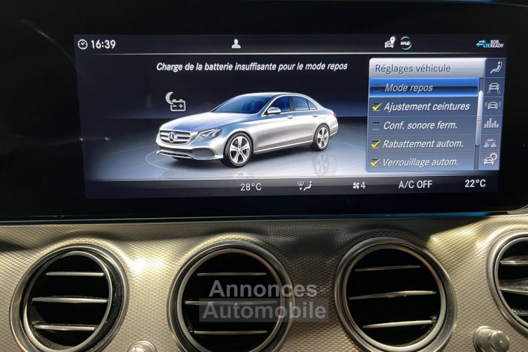 Mercedes Classe E 220 d 9G-Tronic 4-Matic Fascination - <small></small> 33.990 € <small>TTC</small> - #13